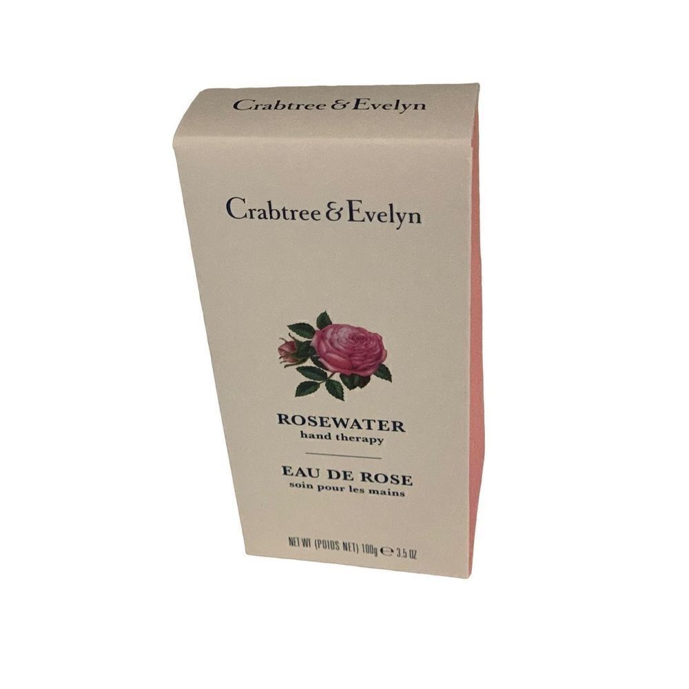 Crabtree and Evelyn Rosewater Hand Therapy Cream 3.5 oz,100 g
